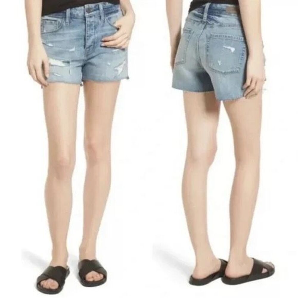 EUC Treasure & Bond Foster Boyfriend High-Rise Denim Short, size: 28